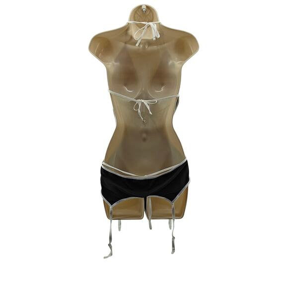 Romwe Retro Sailor Two Piece Lingerie Set Womens Large - Picture 7 of 10